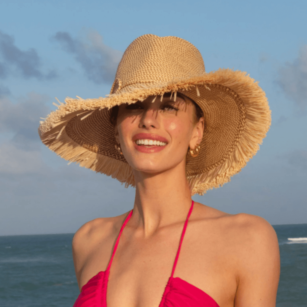 best polished straw fedoras for women
