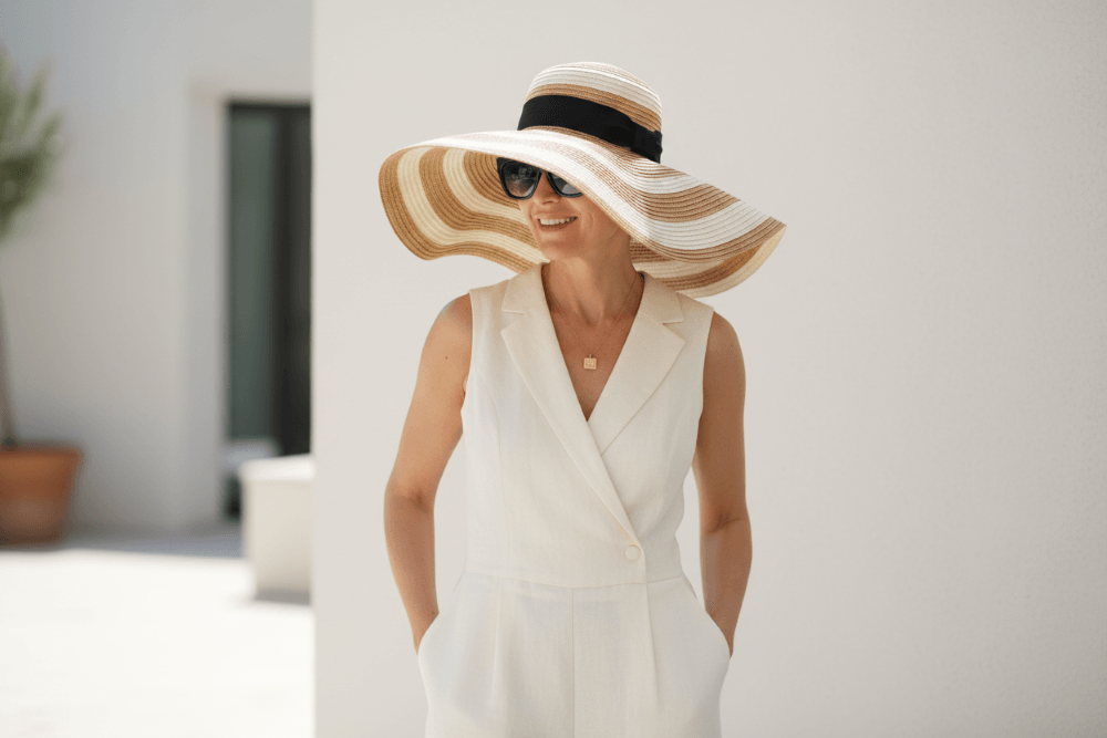 best wide brim sun hats for women over 40 