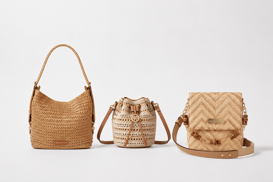 best small raffia bags 