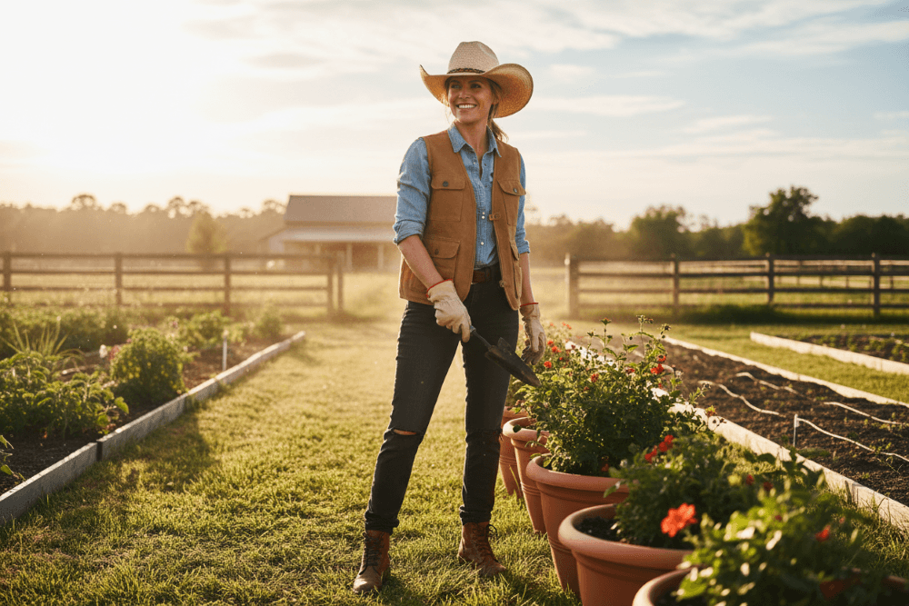 best straw cowboy hat for working outside