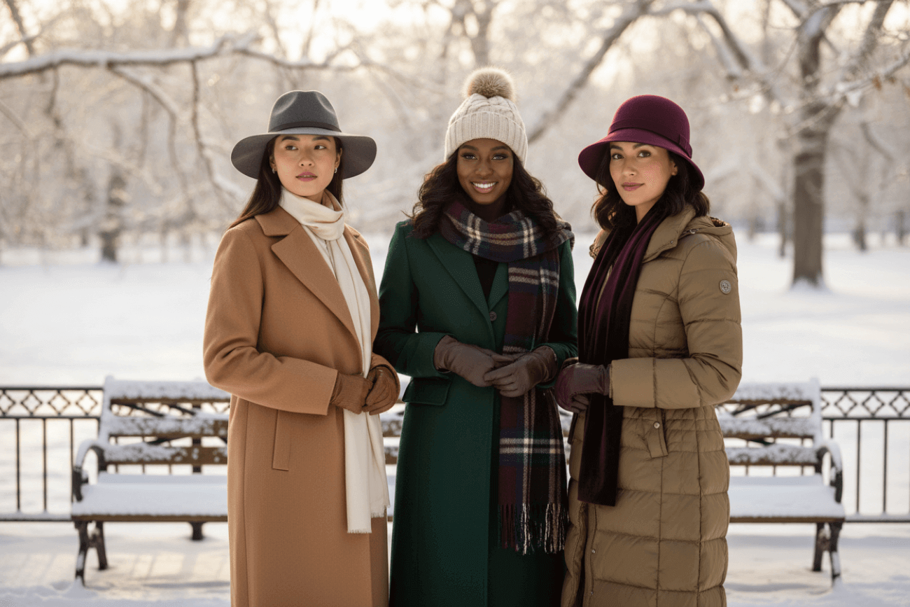 women winter dress hats Top 3 Winter Hats and How to Style Them - Personal Stylist Tips