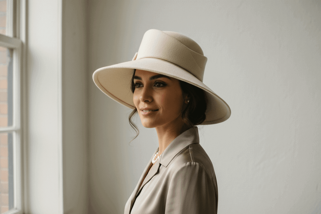 ideal hat style based on face shape