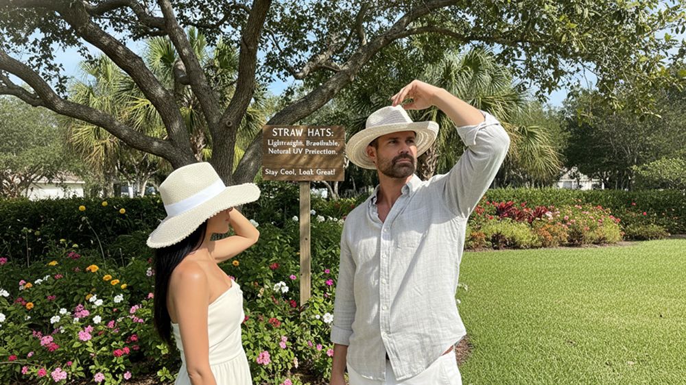 fair trade straw hats