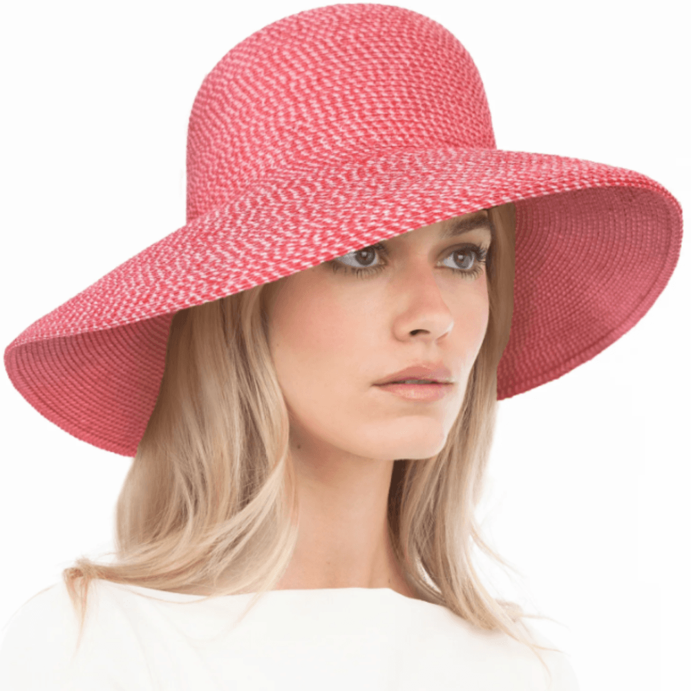straw hat red pop color