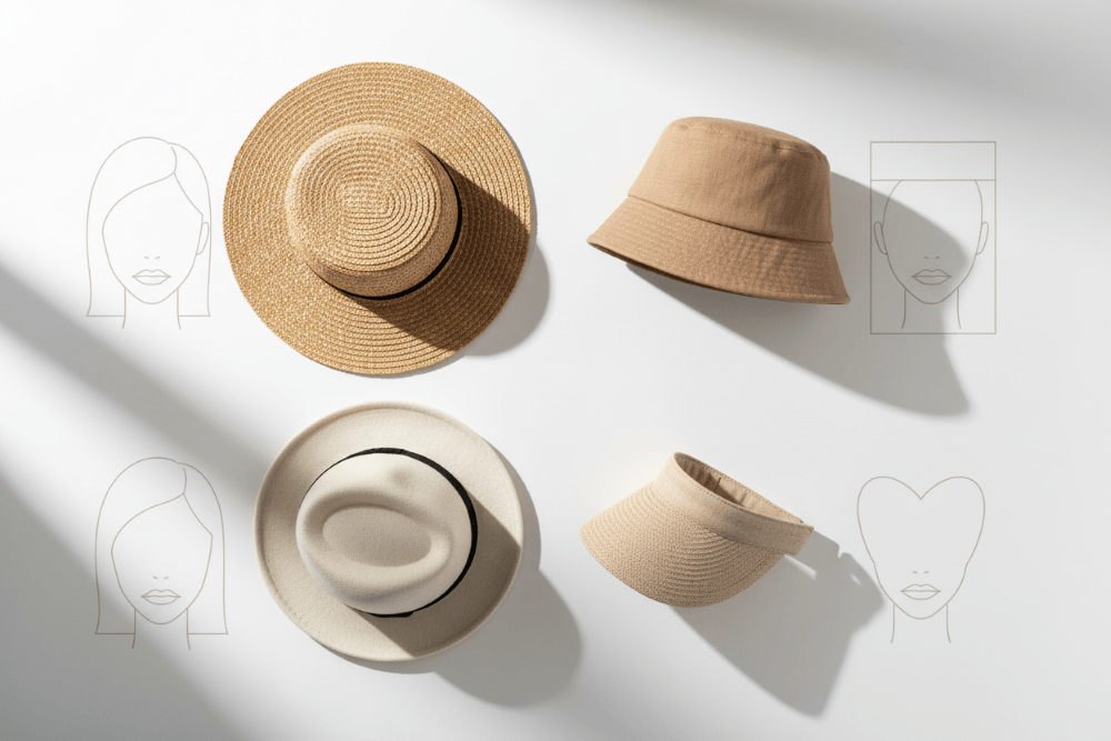 best hat for women with thick hair