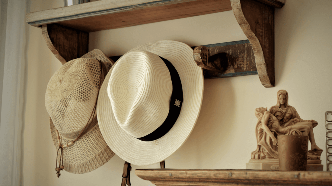 how to store hats