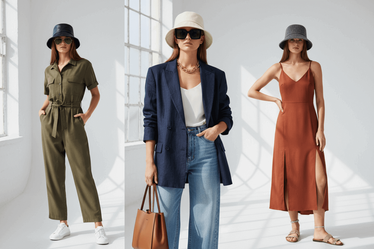 how to style a bucket hat