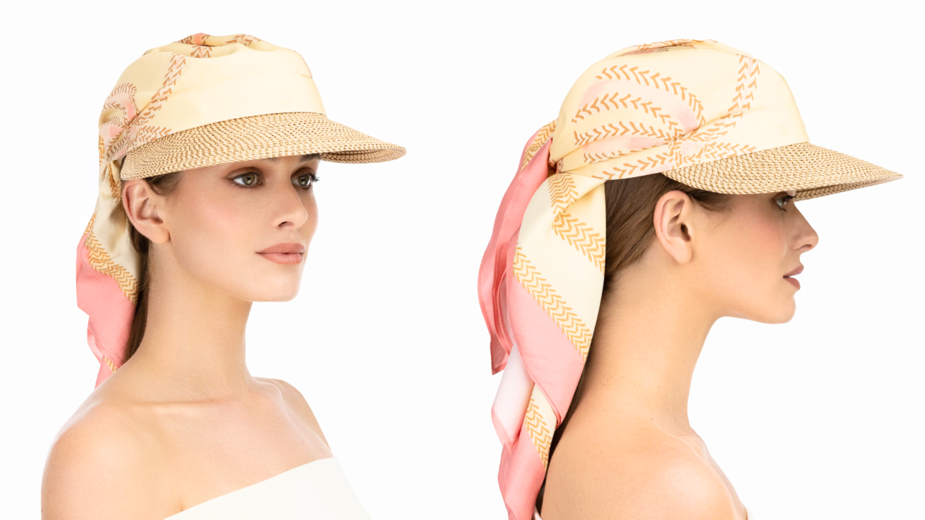 how to wear a bandana visor