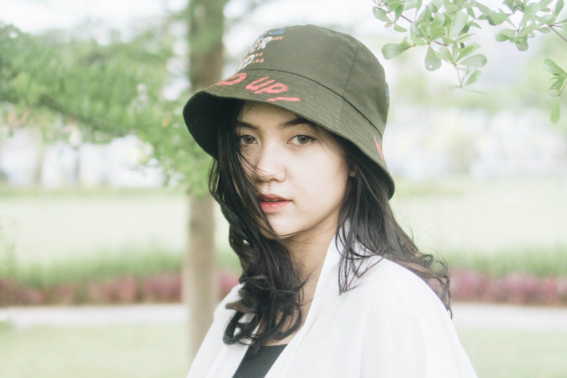 Fashionable bucket hat Byron Wool Bucket Hat in Grey | Women main image 4