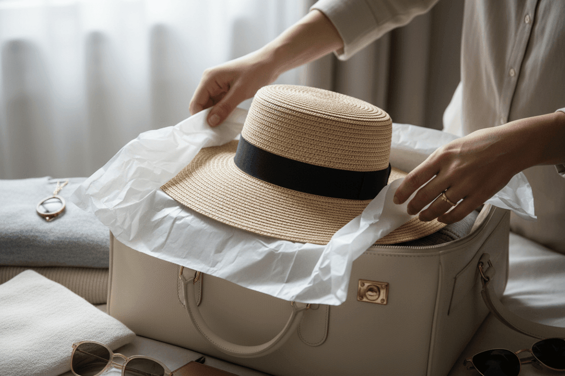 packable sun hat doesnt lose