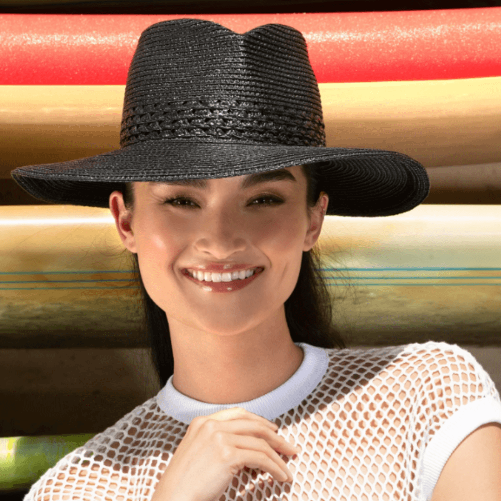 straw hat that holds up to humid weather