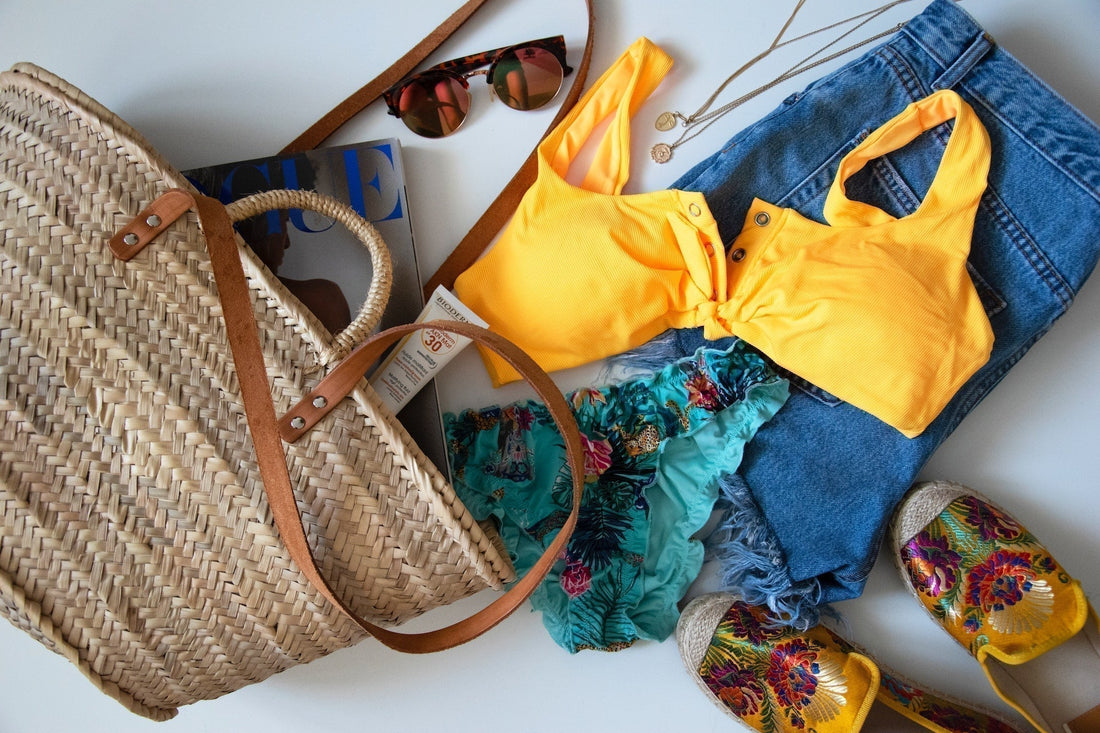 how to make the most of your straw bag