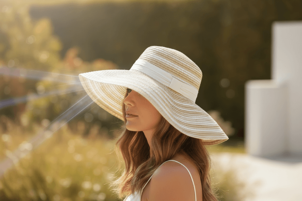 dermatologist upf 50 hat for women sensitive skin