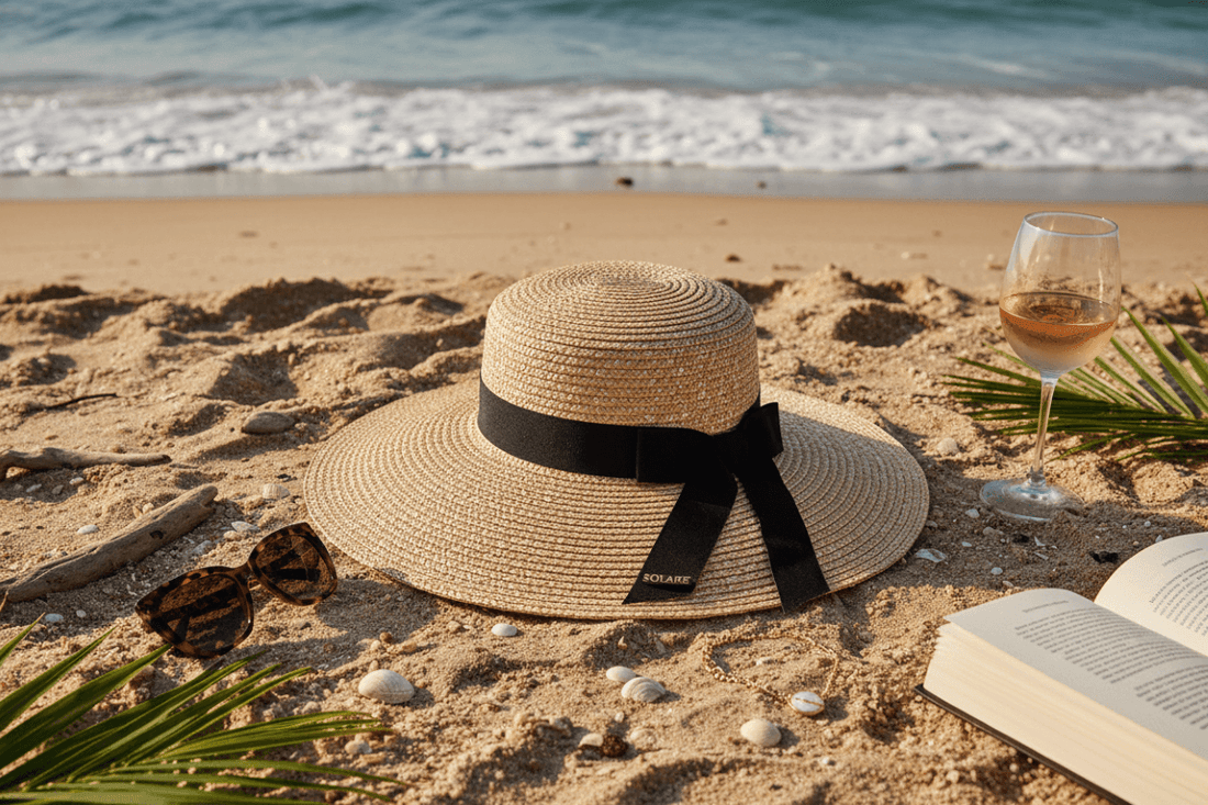 wide brim beach hat fits