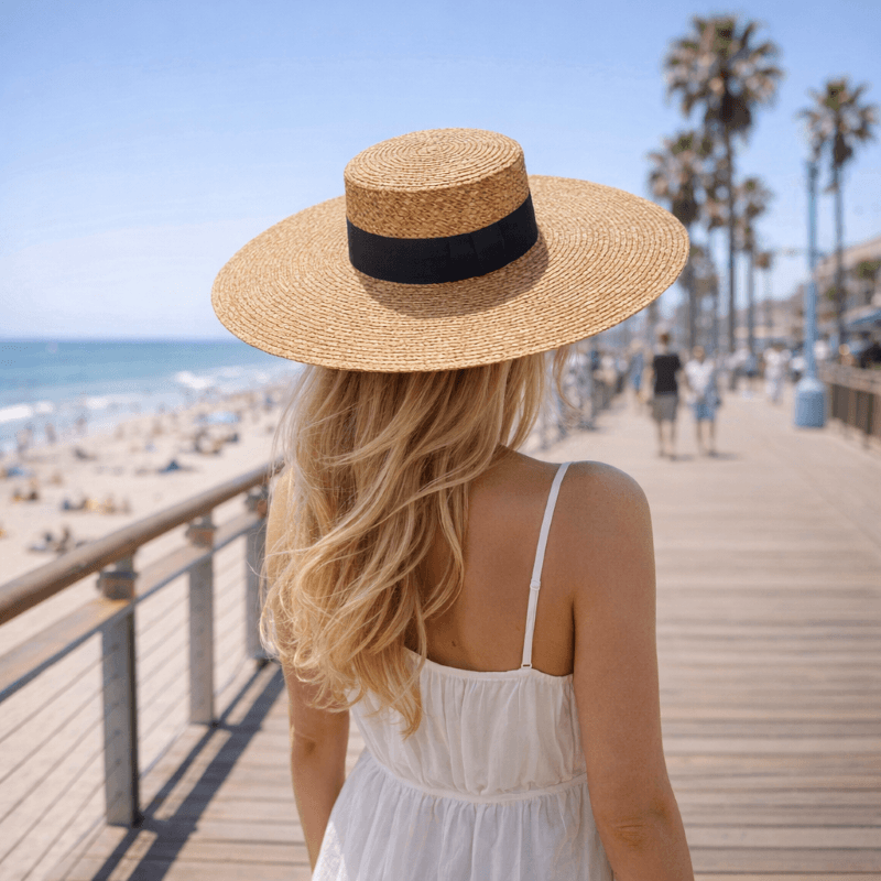 wide brim hat vs visor