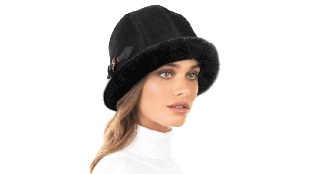 Winter Hat: Eric Javits Vail Suede Cloche | Eric Javits display picture 3