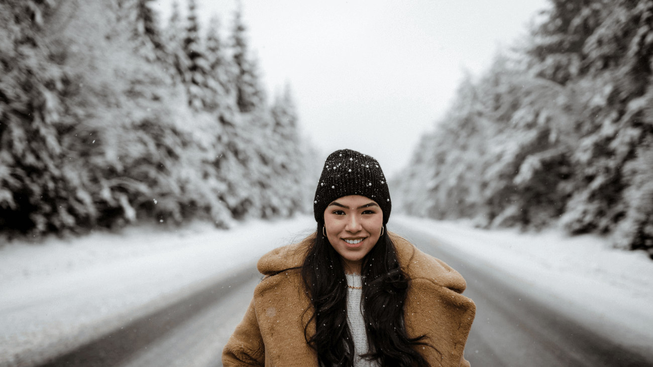 winter look for women