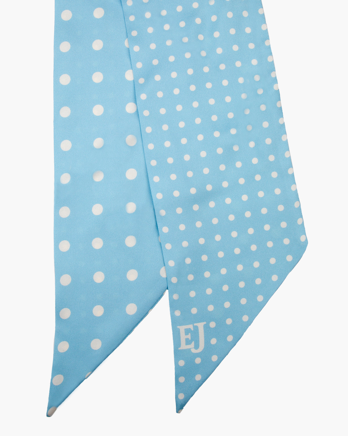 Twilly Scarf Aqua Dot Eric Javits