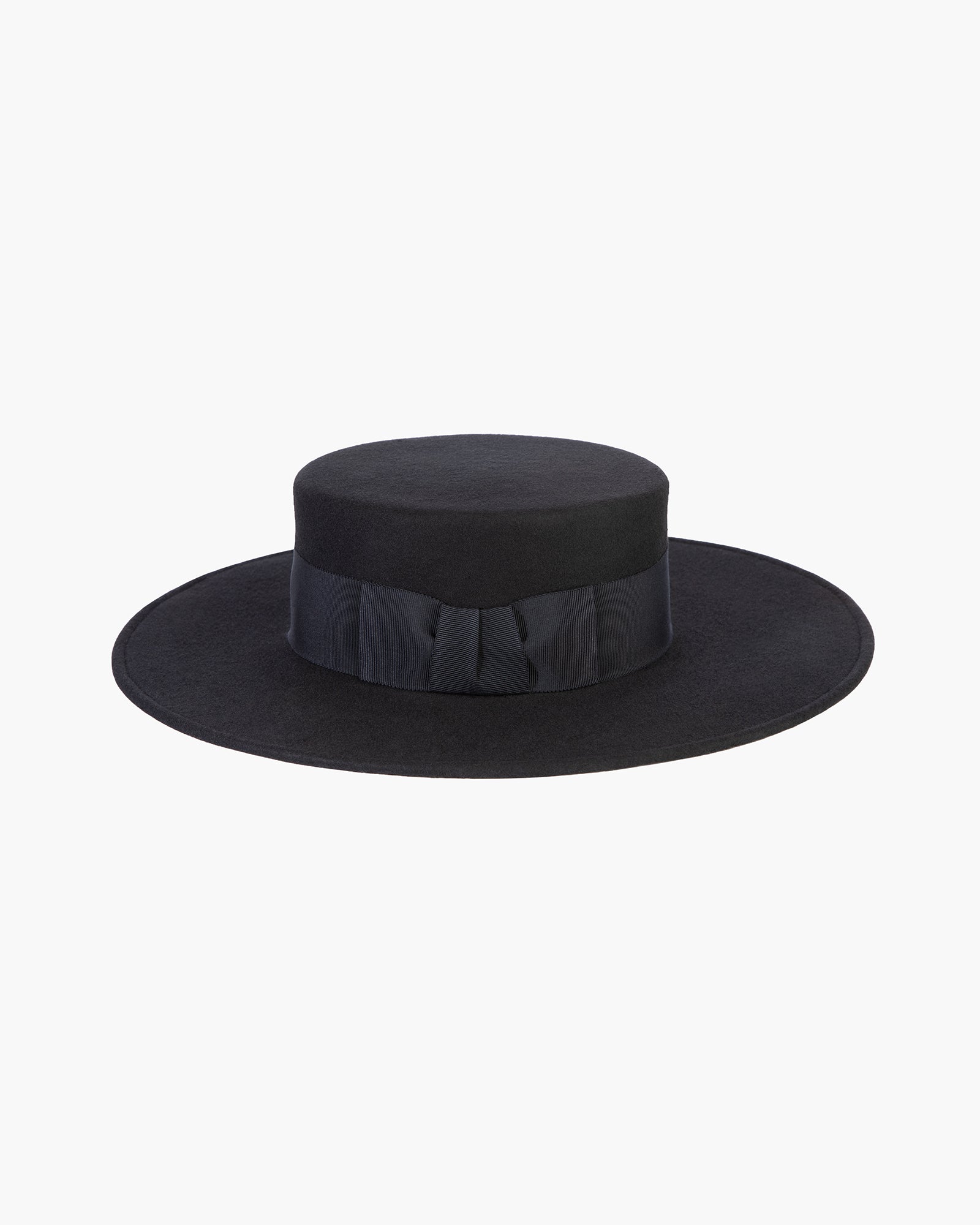 Wool Gaucho Boater Hat