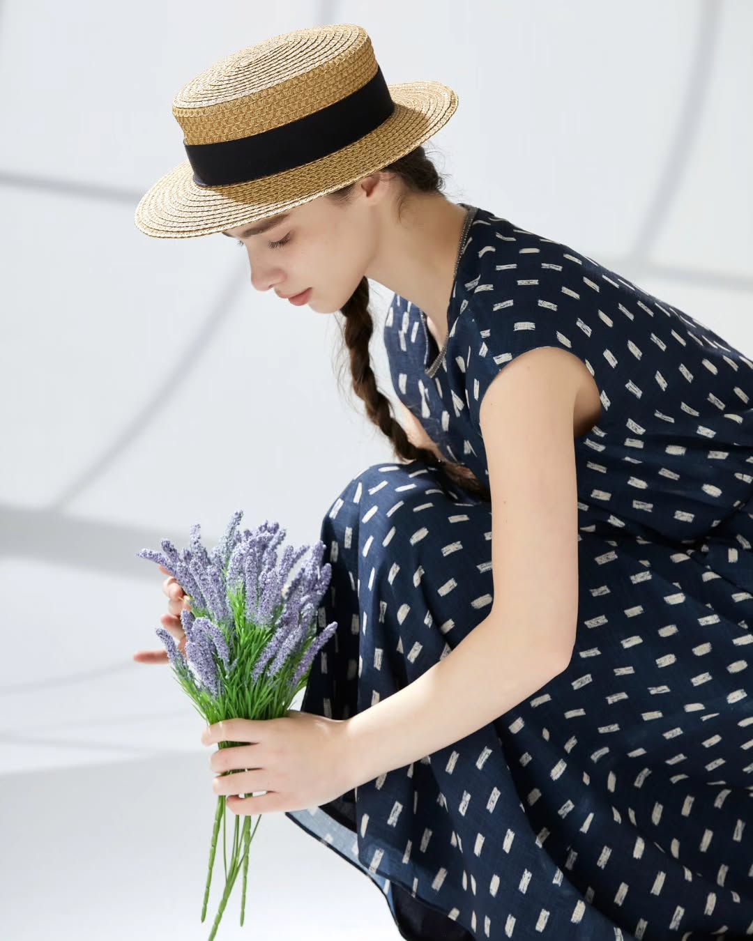 Women's Boater Hat | Squishee® Straw | Eric Javits Women's Boater Hat | Squishee® Straw | Eric Javits