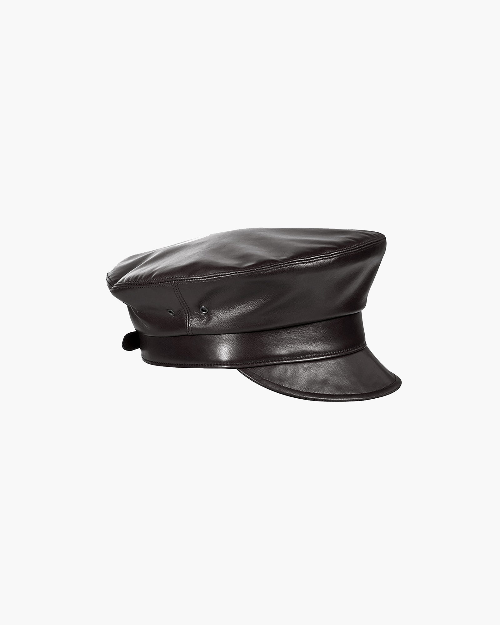 leather dress hats Trayknick Retro Ethnic Style Faux Leather Western Cowboy Hat with Belt Decor