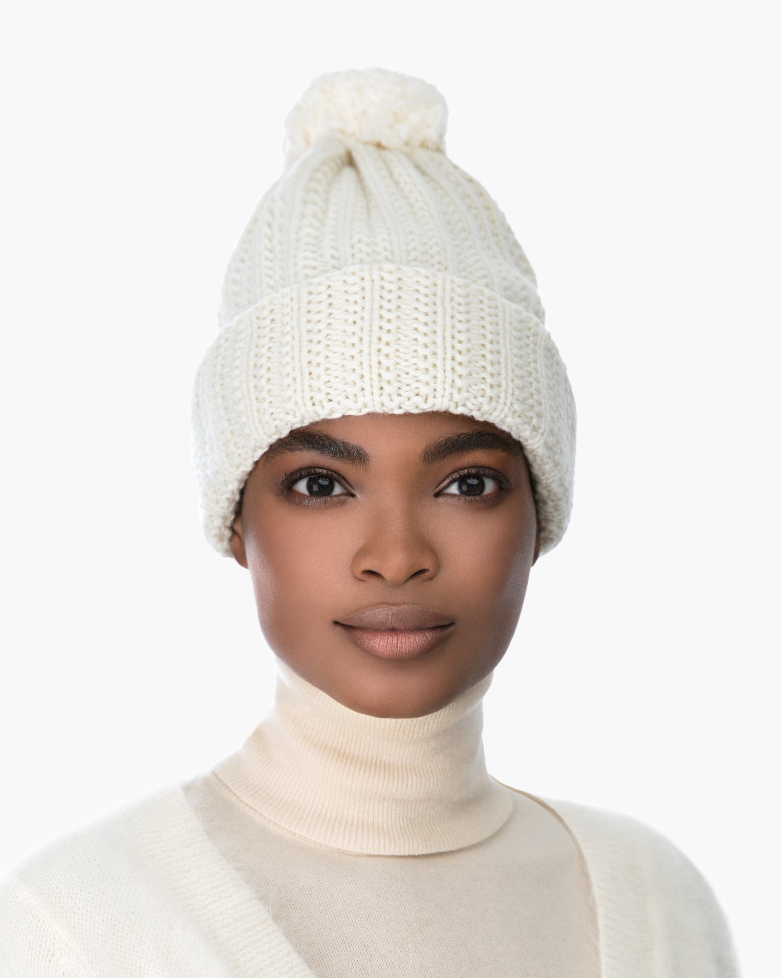 Beanie Cream Eric Javits