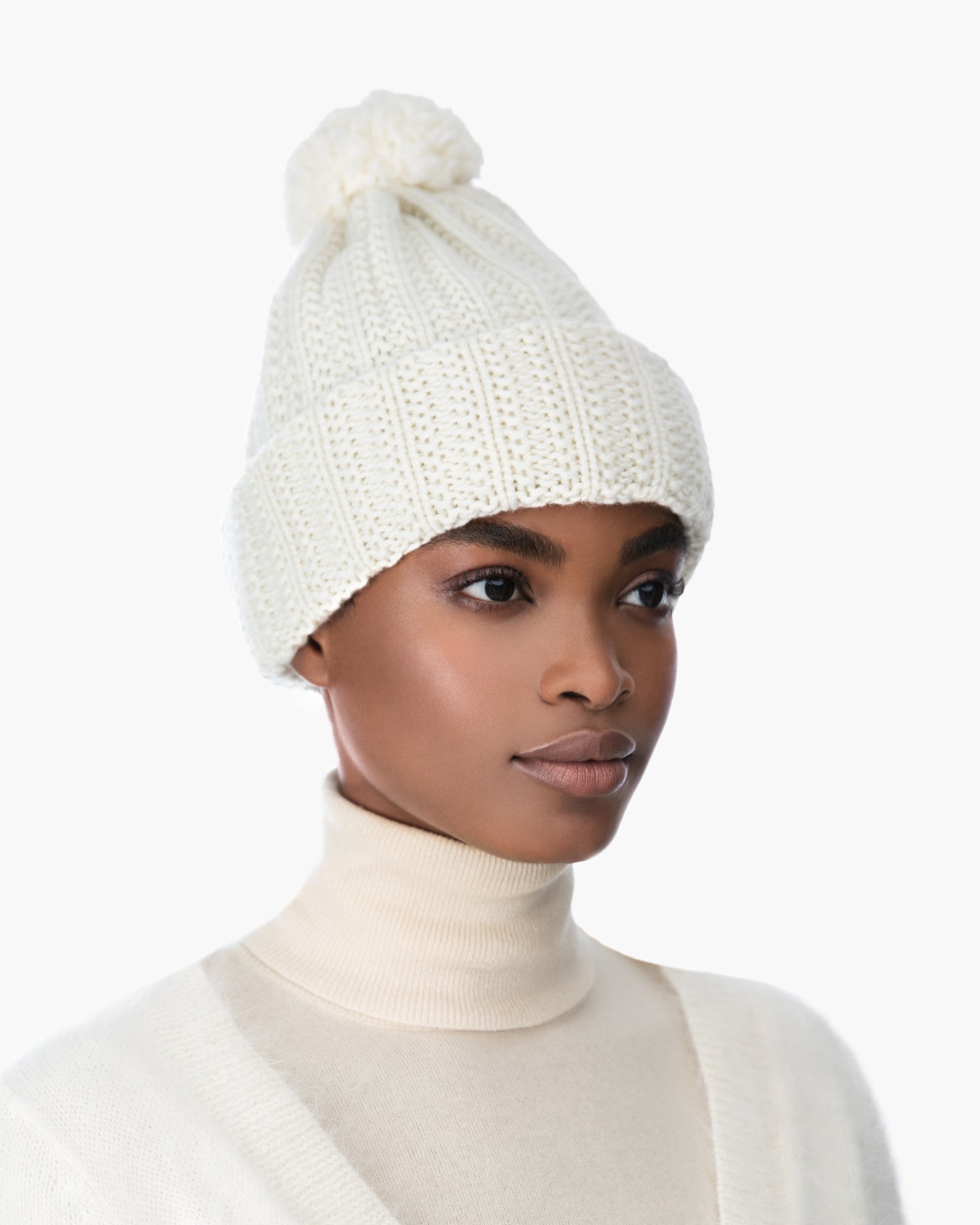 Beanie Cream Eric Javits