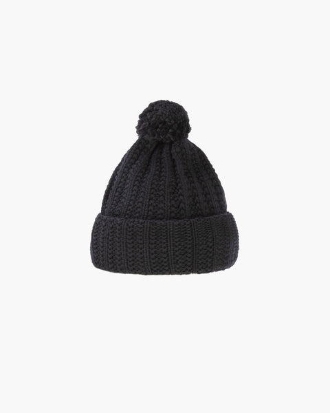 Beanie with Pom Pom | Women's Cashmere Wool | Eric Javits