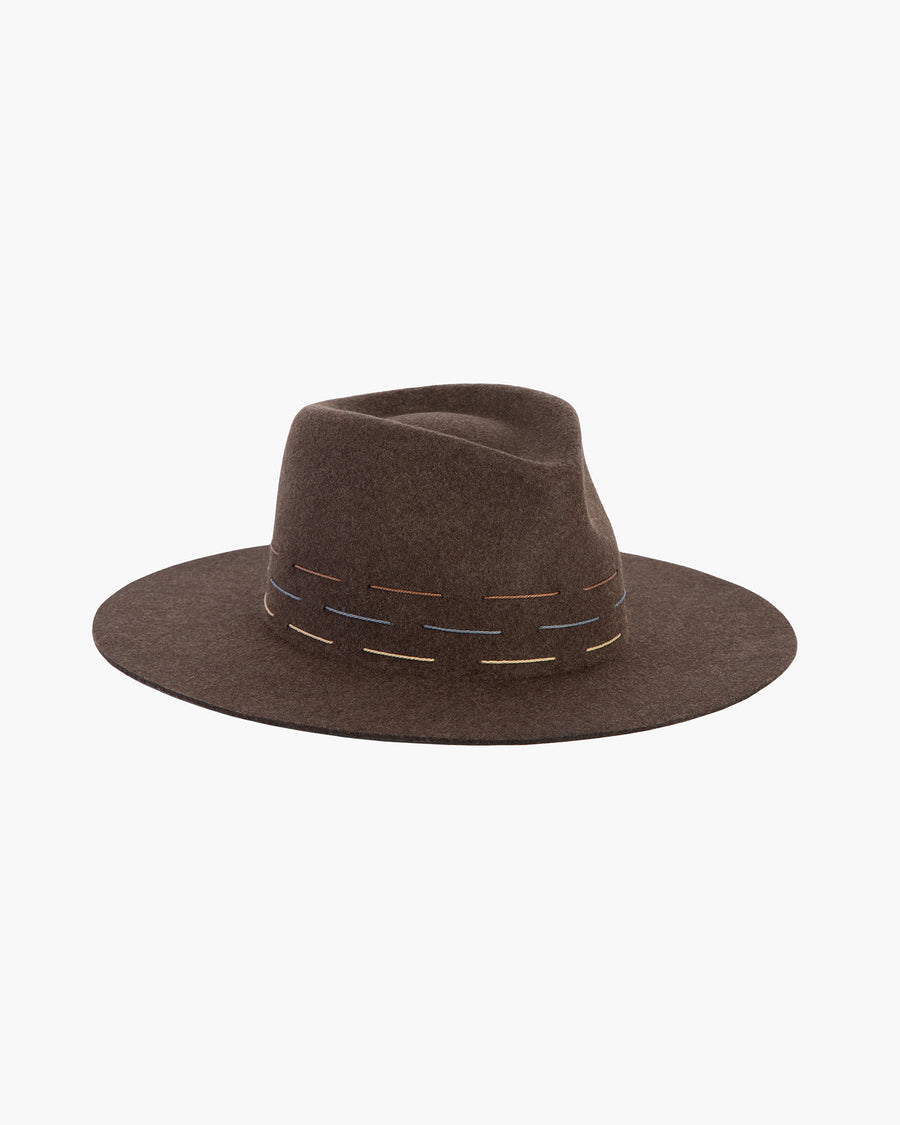 Pike Wool Felt Fedora｜Hand-Blocked Hat｜Eric Javits | Eric Javits