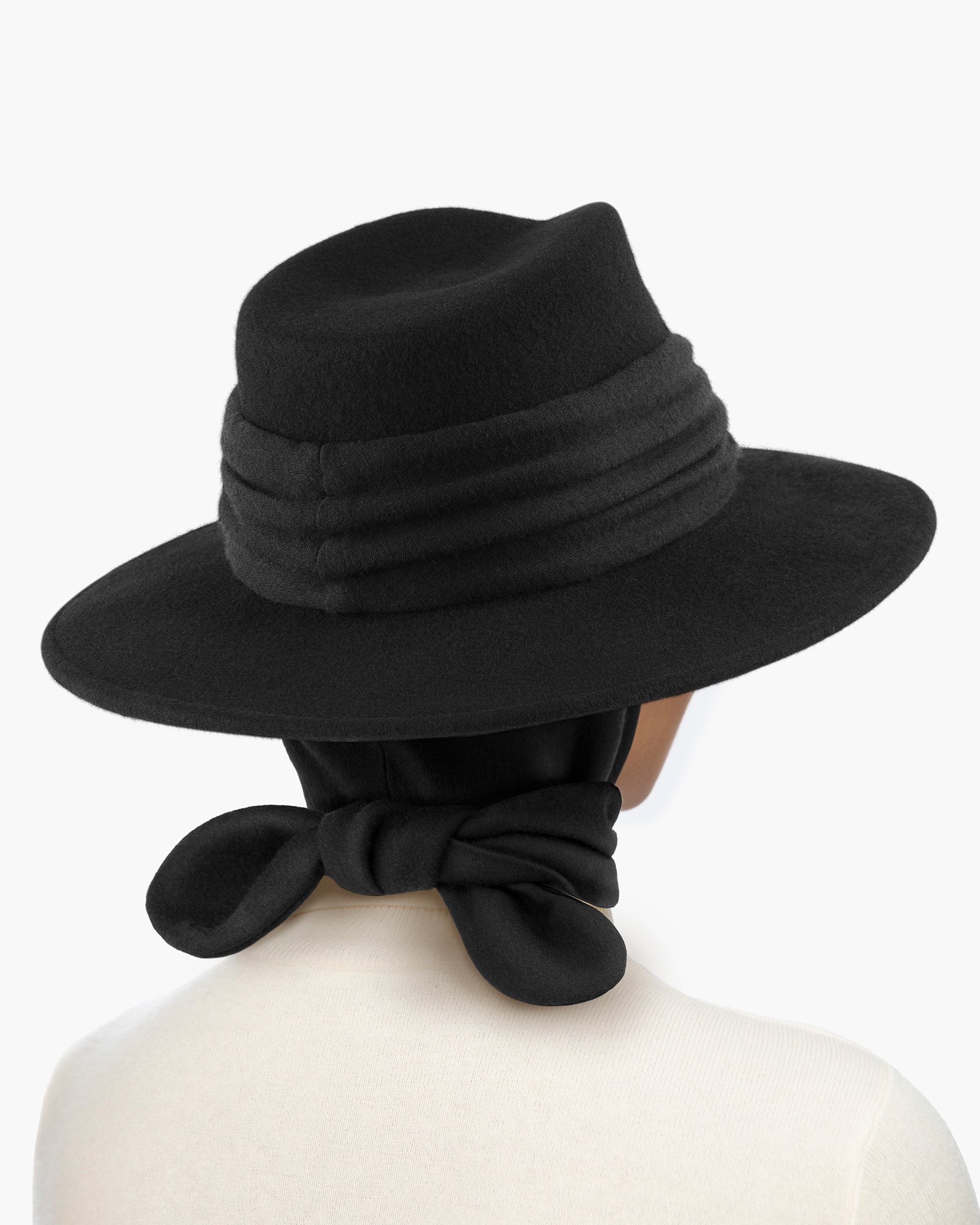 Scarf Zora I Wool Fedora and Merino Wool Scarf | Eric Javits