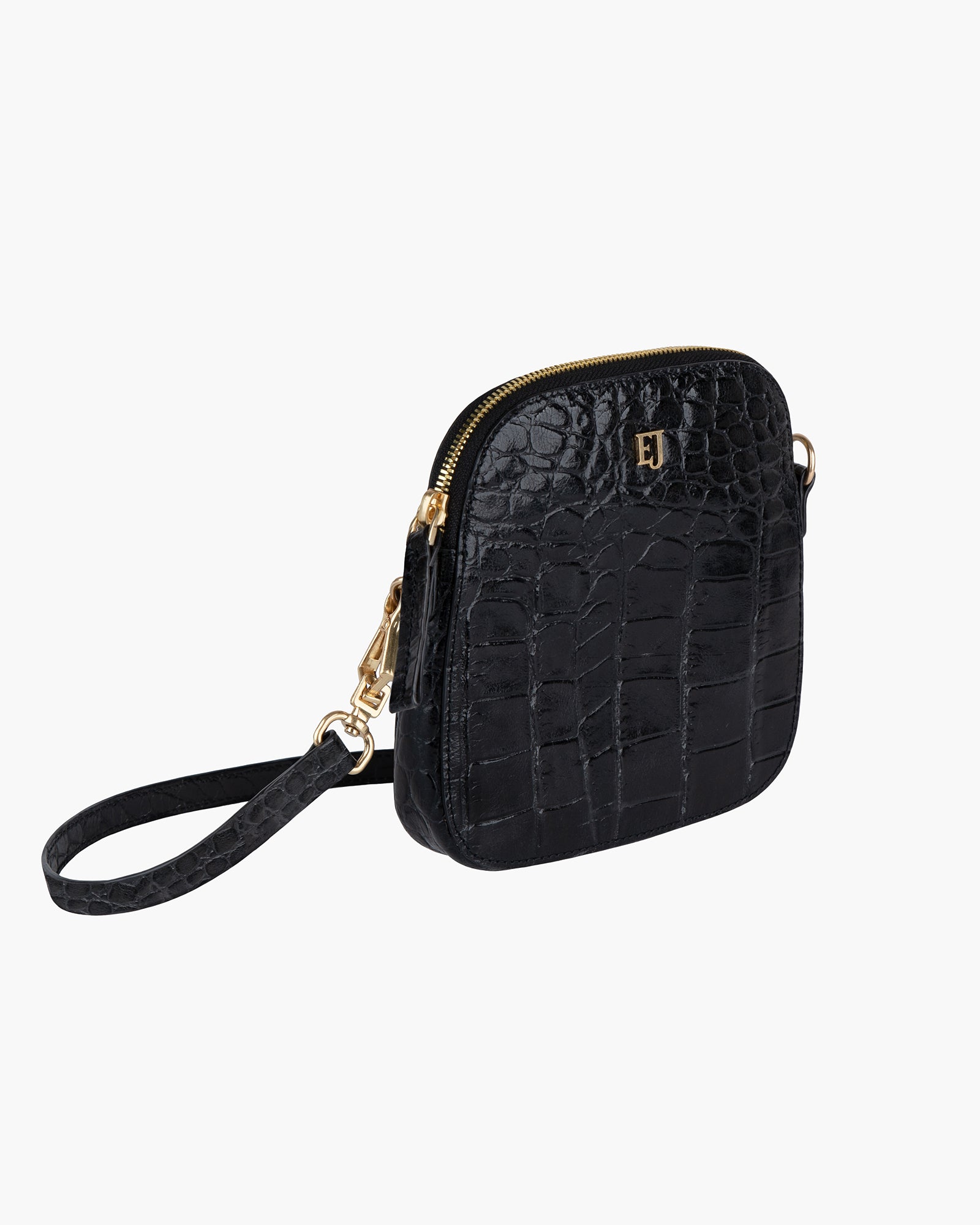 MASSIMO　アリゲーター革　ハンドバッグ The Laura - Navy - Leather - M.Gemi