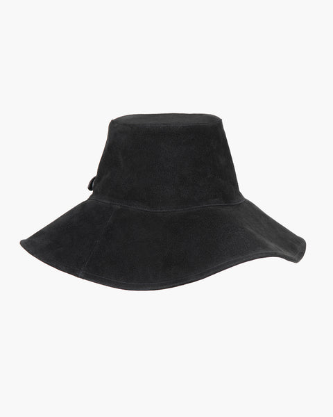 Anette Hat I Packable UPF 50+ Suede Floppy Hat | Eric Javits