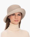 Shenia Cloche Bone Eric Javits