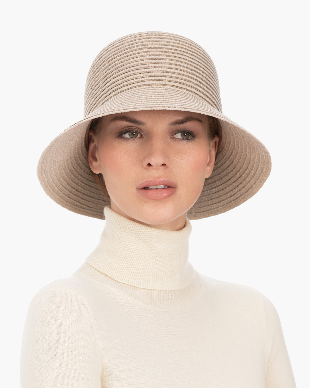Shenia Cloche Bone Eric Javits