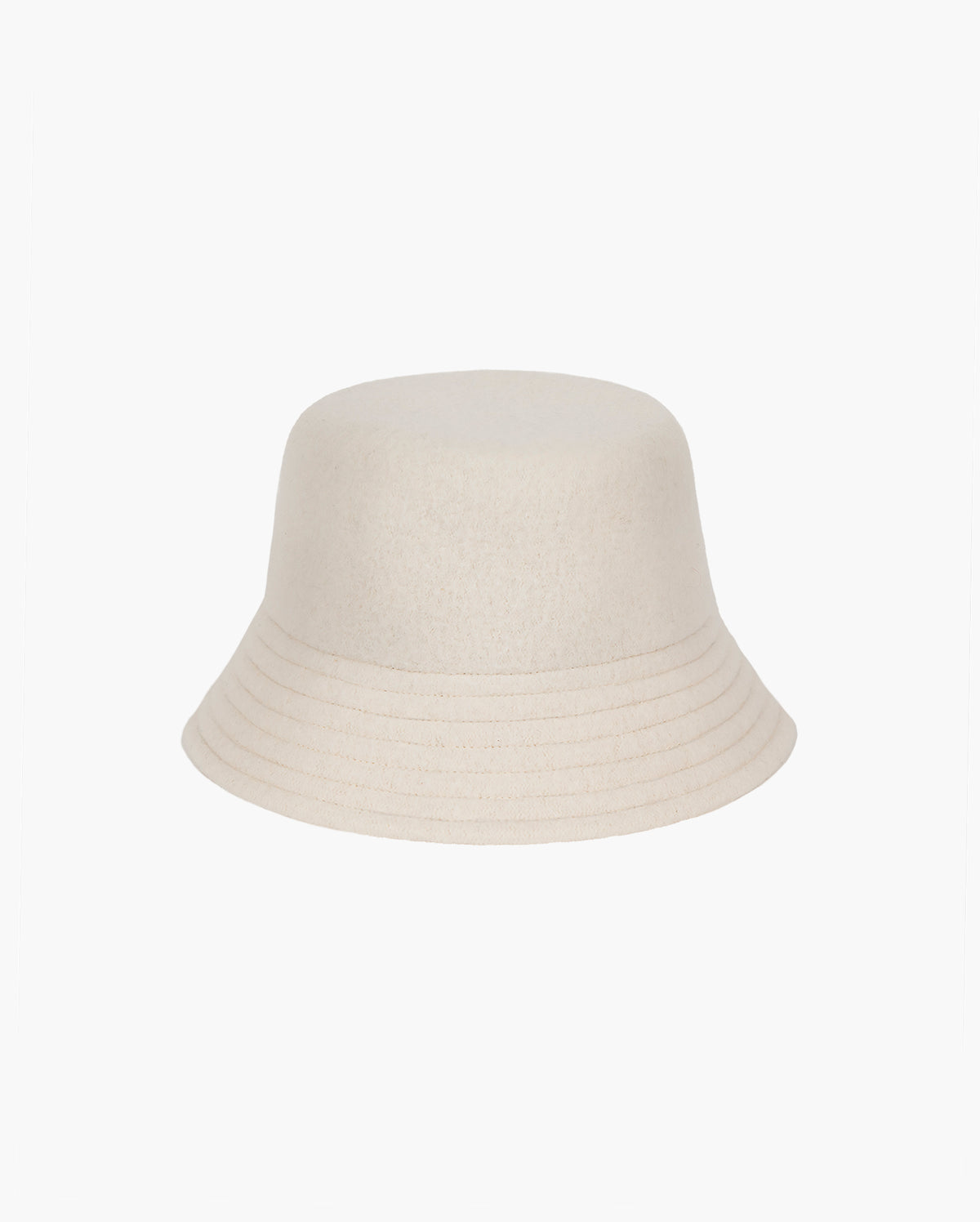 Wool Bucket Soft Cream Eric Javits