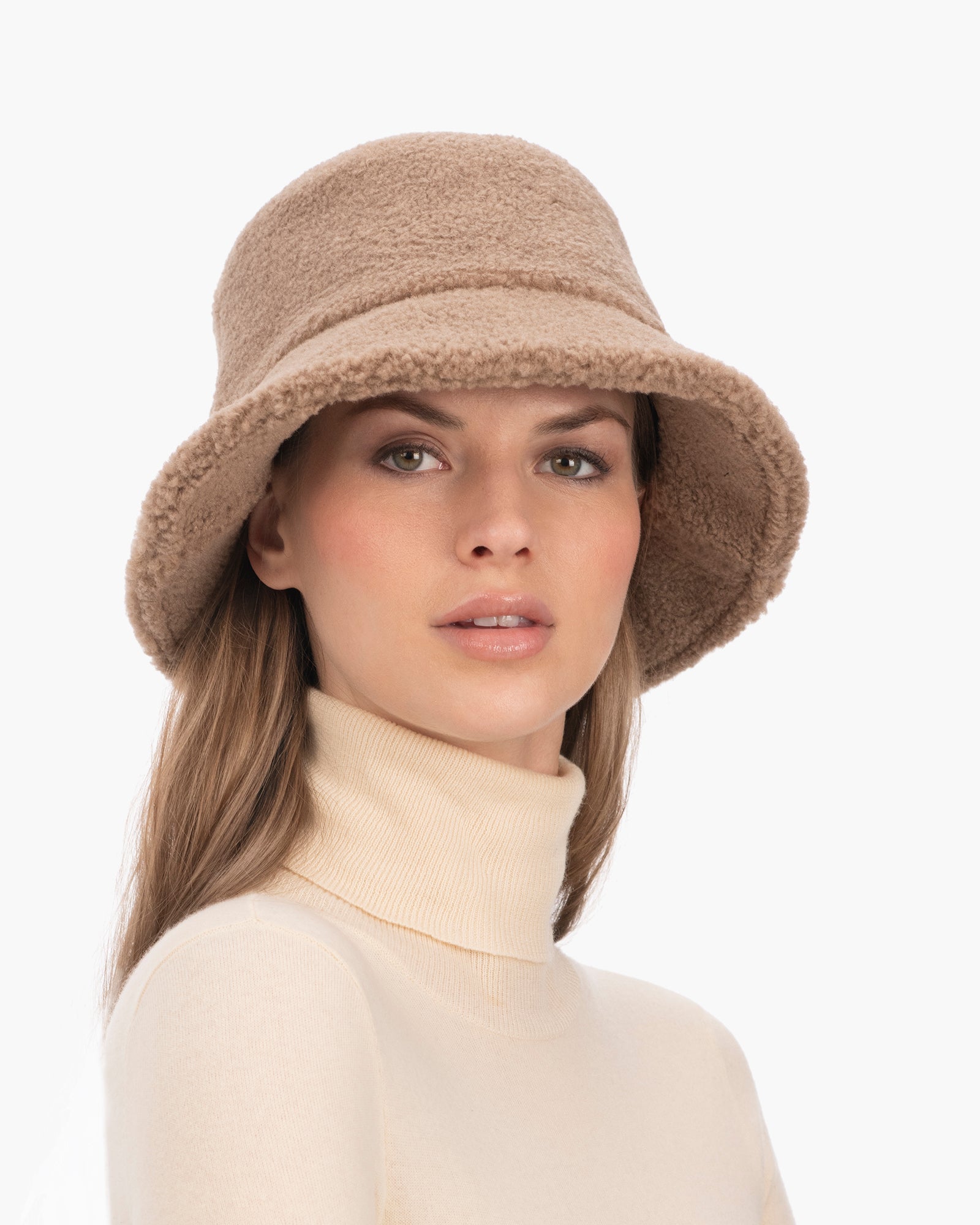 Lamb Bucket | Faux Fur Hat with Adjustable Fit | Eric Javits