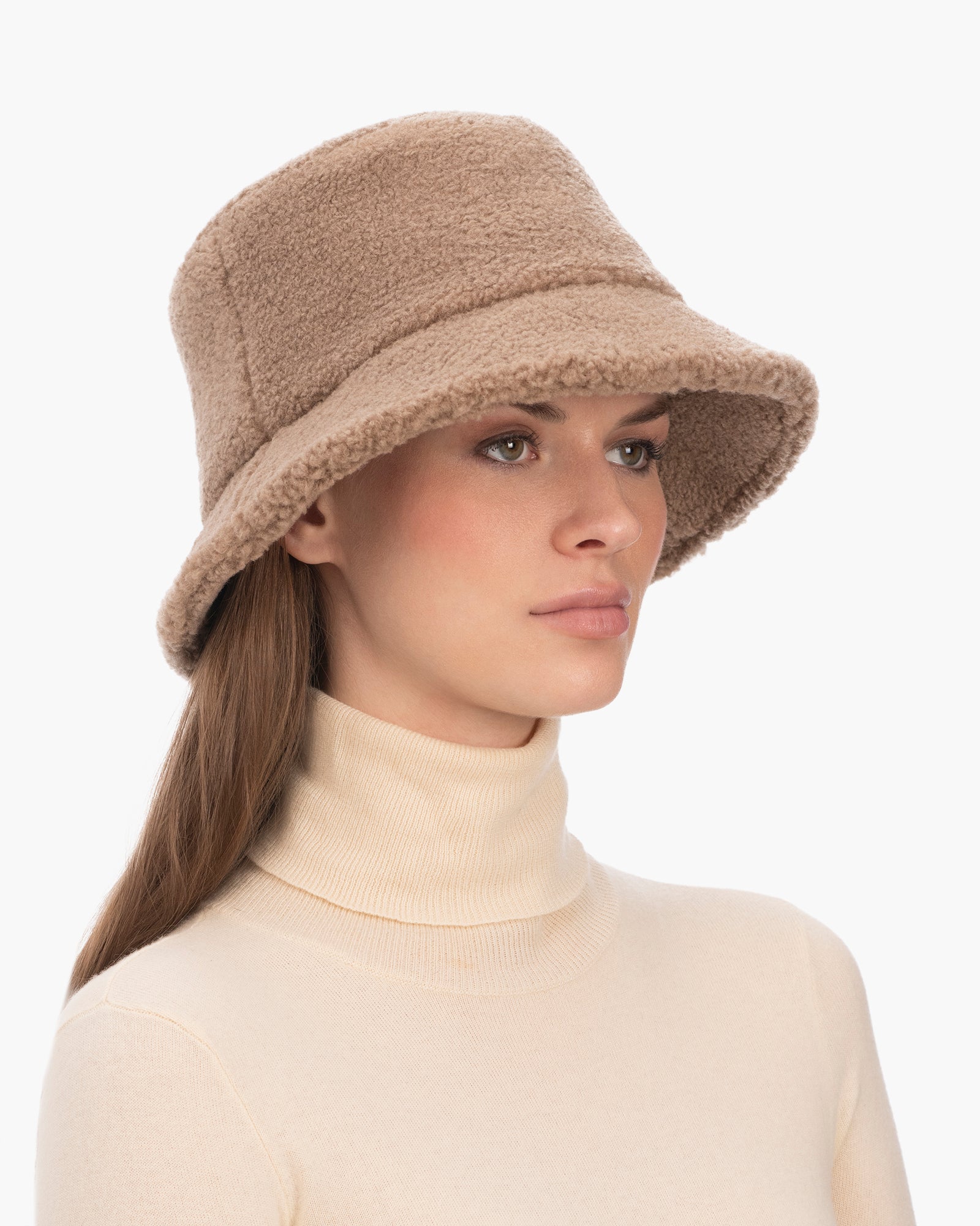 Lamb Bucket | Faux Fur Hat with Adjustable Fit | Eric Javits