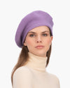 Tanya beret Lilac Eric Javits