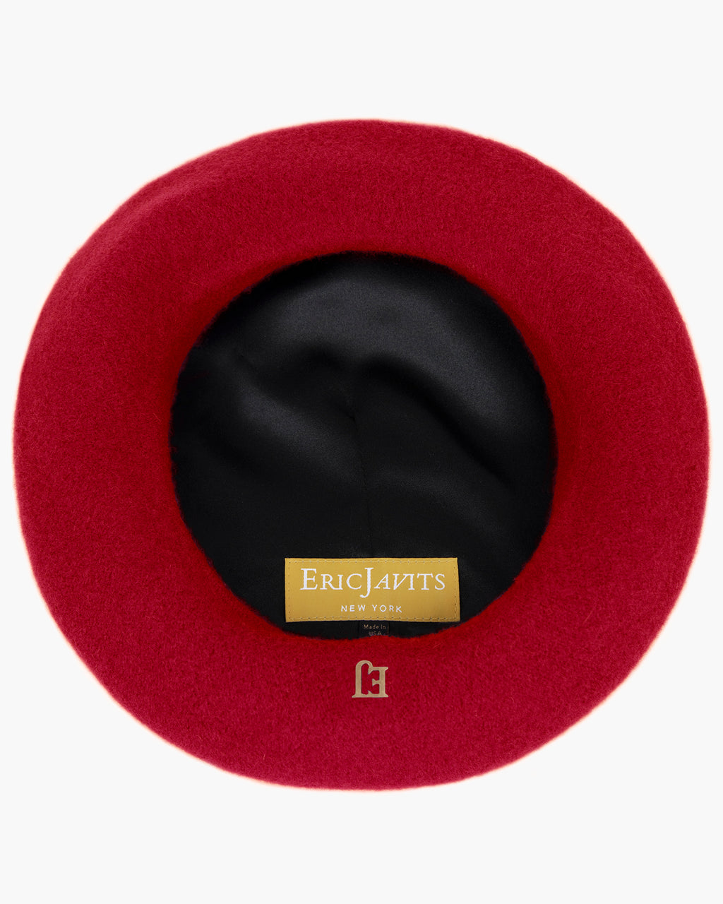 Tanya beret Red Eric Javits