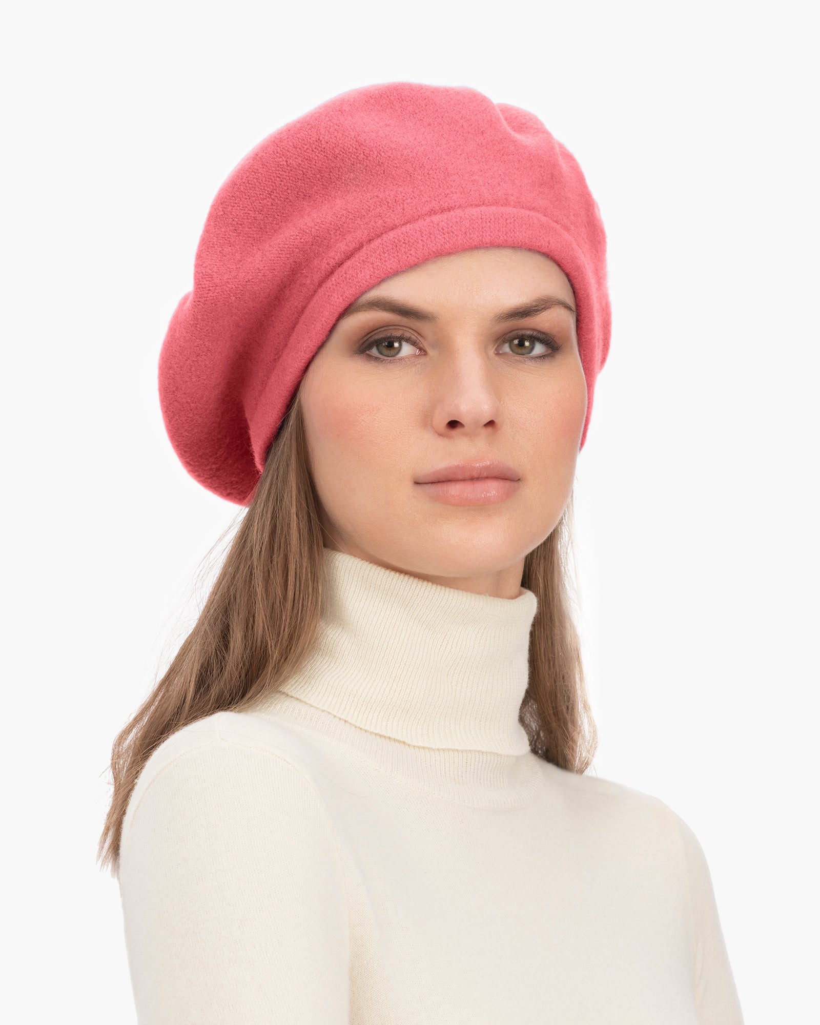 Tanya beret Rose Pink Eric Javits