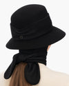 Scarf Agatha Black Eric Javits