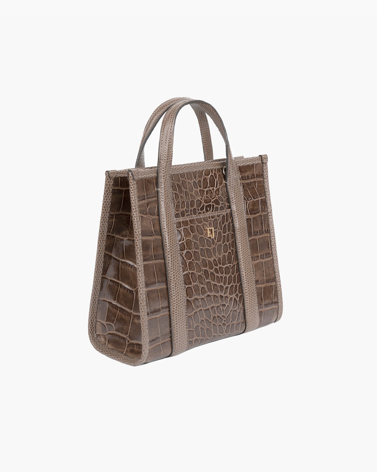 Toto Tote Bag I Embossed Calf Leather | Eric Javits