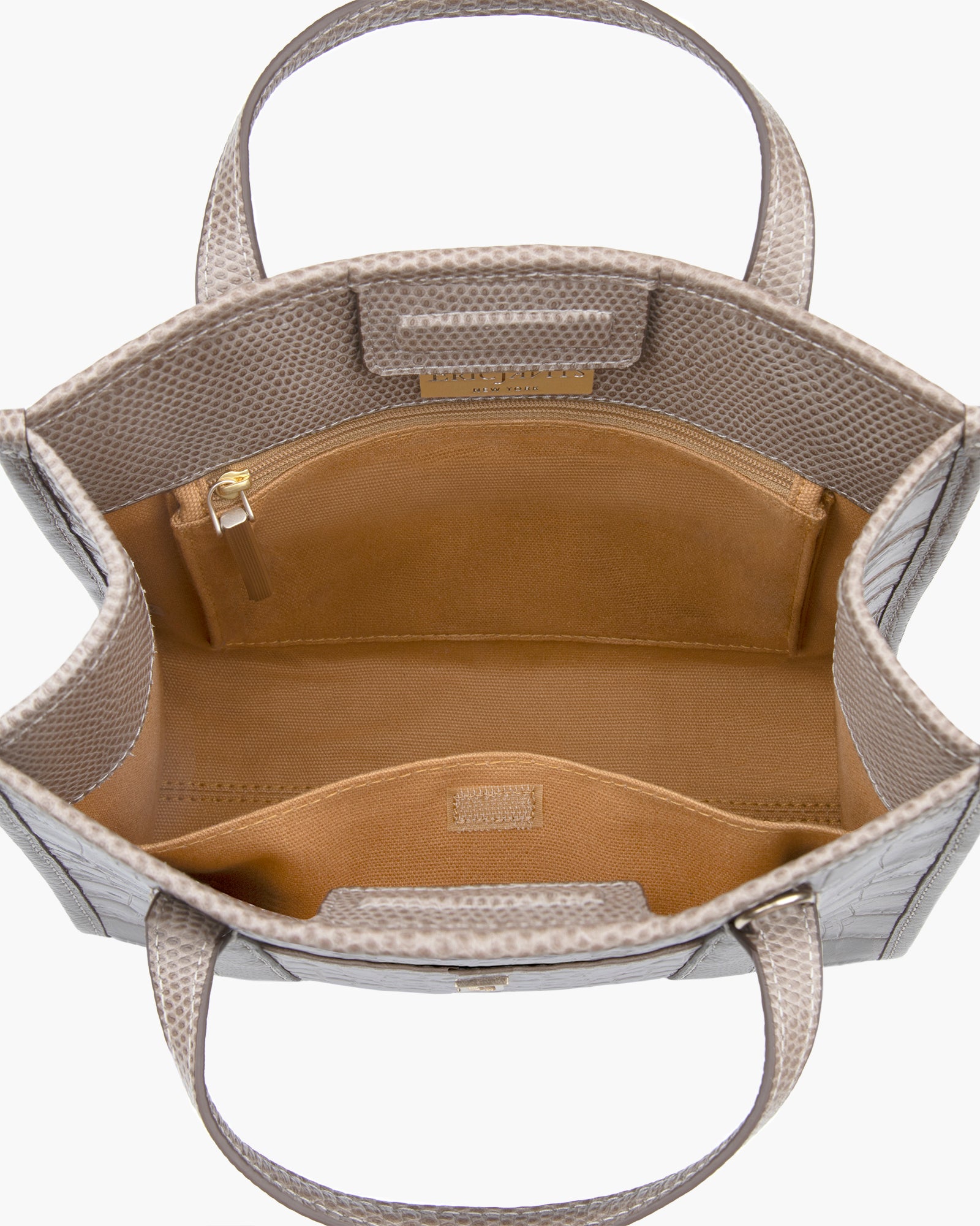 Toto Tote Bag I Embossed Calf Leather | Eric Javits