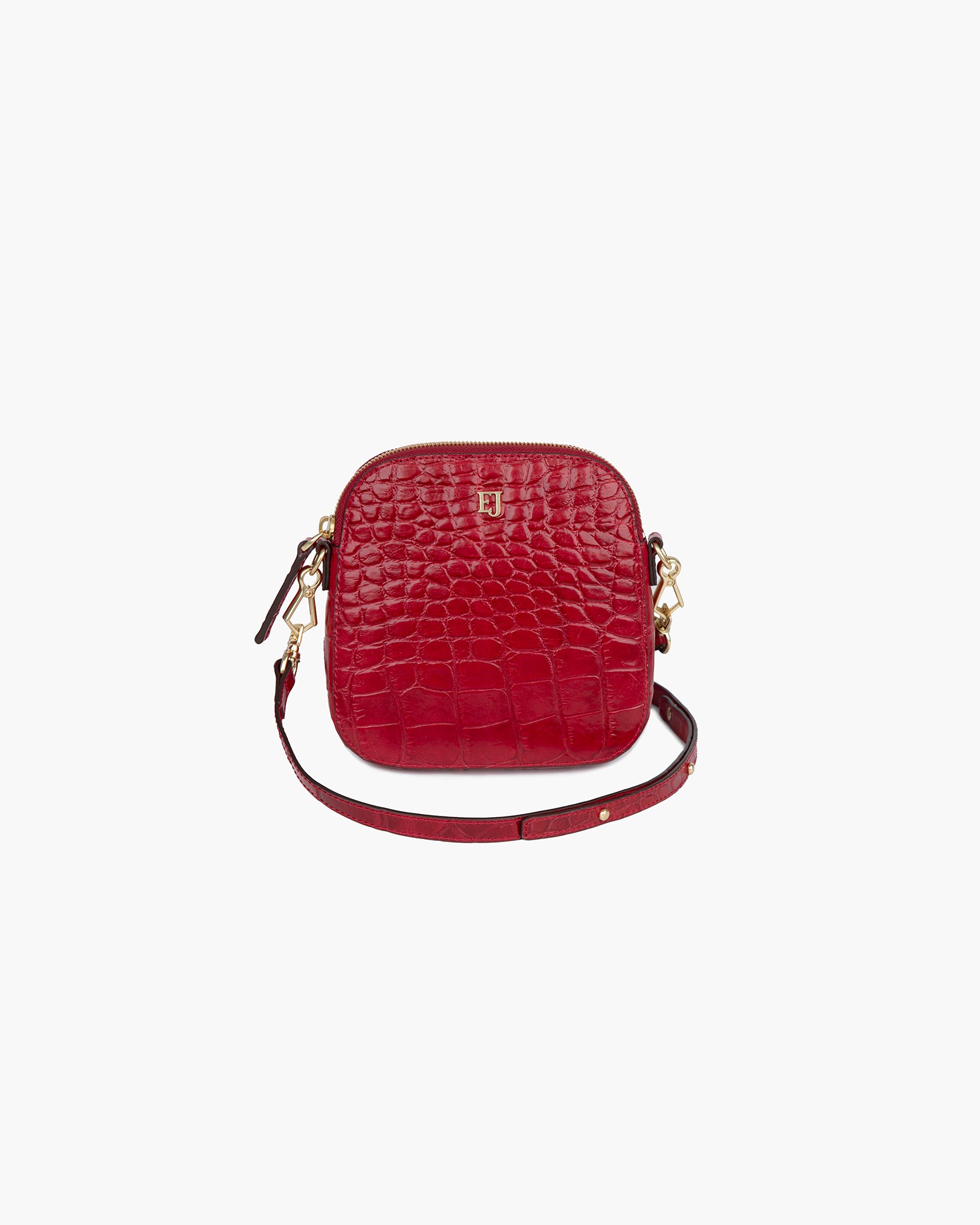 Alli Crossbody Pouch | Crocodile Leather | Eric Javits