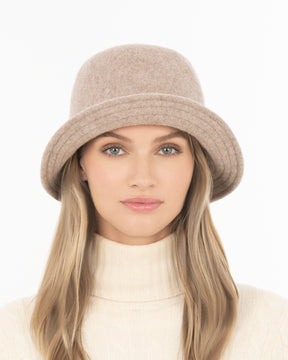 Wool Bucket Soft LT Taupe Eric Javits