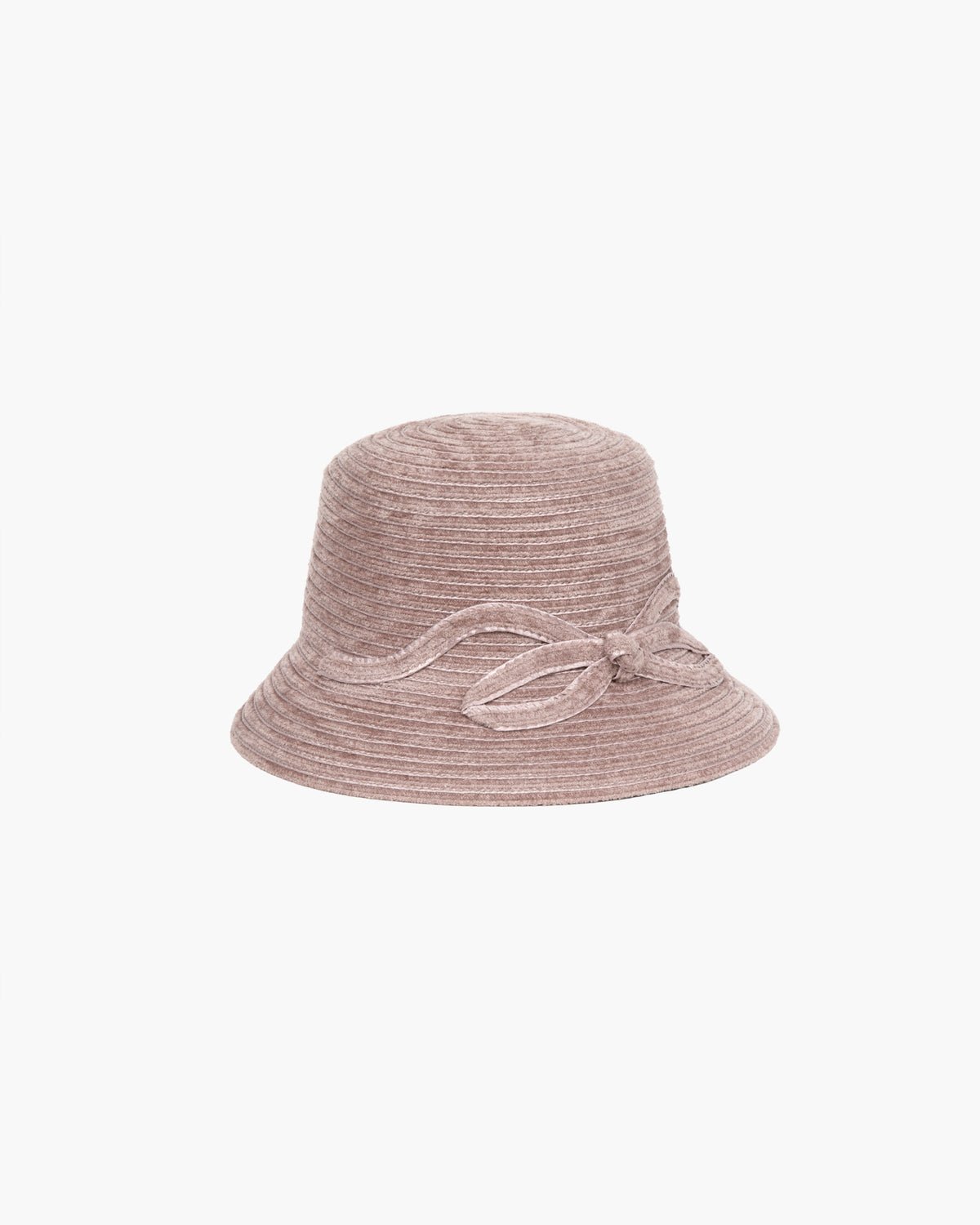 Shenia Bow Cloche Fawn Eric Javits
