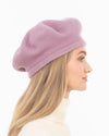 Tanya beret Mauve Mist Eric Javits