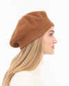 Tanya beret Rust Eric Javits