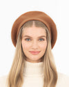 Tanya beret Rust Eric Javits