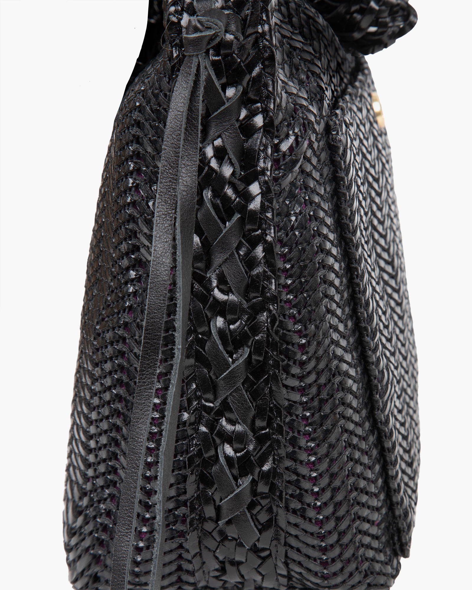 design leather west bag Y2K お兄さん系 kmrii KMRii Black Bismuth Tote Bag: Designer Handbag for men